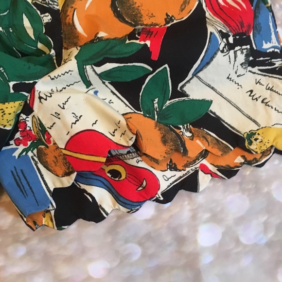 NWT J Crew Postcard Print Scallop Shorts Sz 00 - Picture 5 of 8